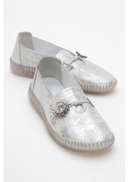 Kadın Rahat Taban Comfort Ayakkabı Gerçek Deri Cr 2730 Buz Gri fiyatları