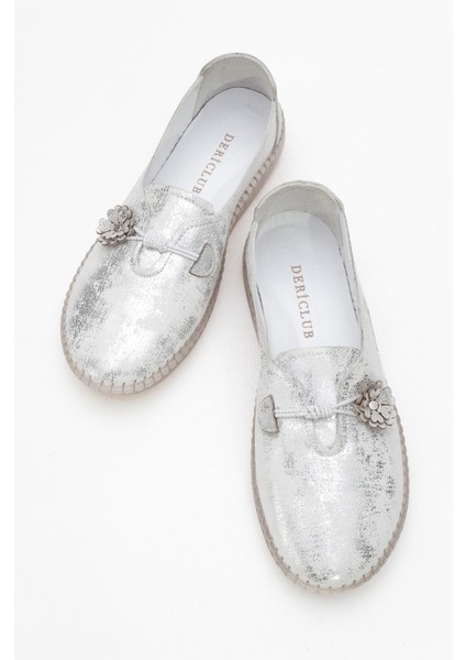 Kadın Rahat Taban Comfort Ayakkabı Gerçek Deri Cr 2730 Buz Gri indirimleri