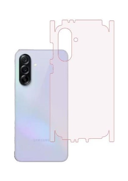 Samsung Galaxy A36 ile Uyumlu Mat Tpu Arka Kaplama 360