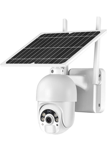 PM-26195 Solar Güneş Panelli 2mp 1080P 4g Sim Kart Ubox Destekli Wifi Kamera