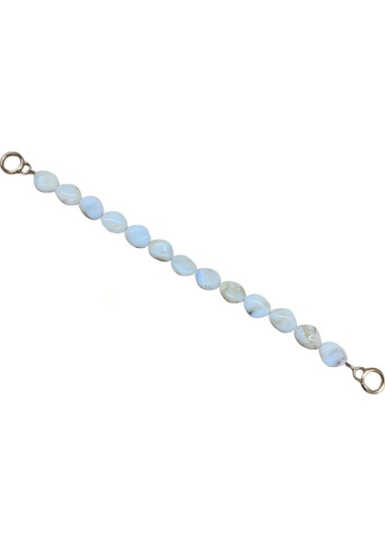 Akrilik Yassı Boncuklu Çanta Sapı 48 cm AL99