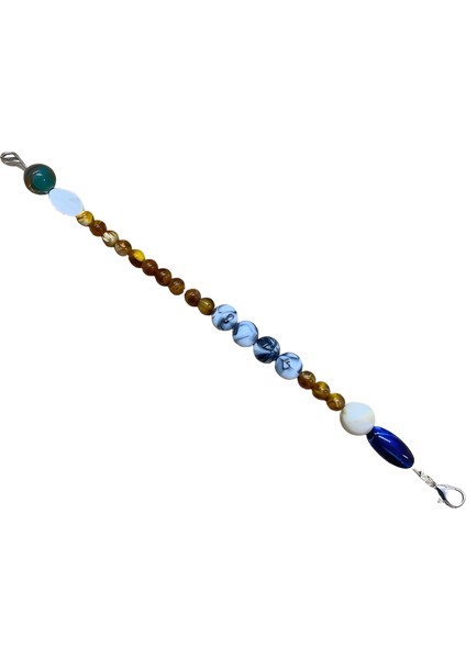 Akrilik Boncuklu Çanta Sapı 46 cm SC12