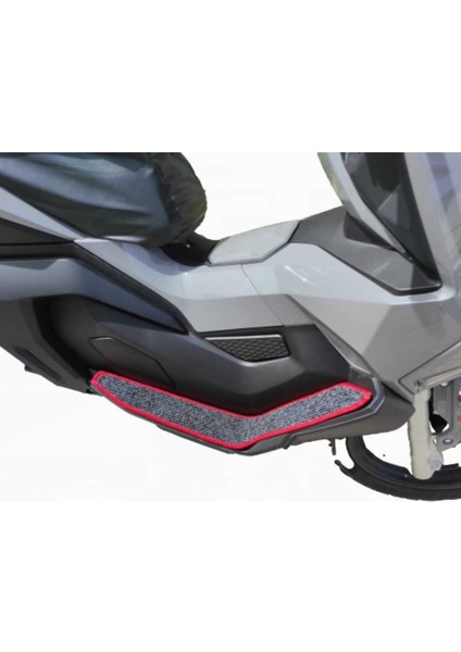 Motosiklet Aksesuar Koruyucu Paspas Skyjet Rivero 125 Uyumlu Kırmızı Kenar Overloklu fırsatları