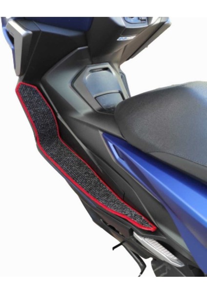 Motosiklet Aksesuar Koruyucu Paspas Volta Revolt Rsx4 Rsx5 Uyumlu Kırmızı Kenar Overloklu modelleri