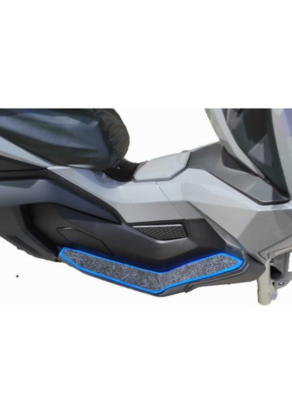 Motosiklet Aksesuar Koruyucu Paspas Volta Revolt Rsx4 Rsx5 Uyumlu Mavi Kenar Overloklu