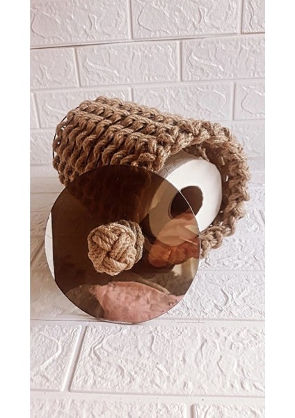 Hasır Dekoratif El Yapımı Cam Kapaklı Mini Sepet-Düzenleyici-Organizer