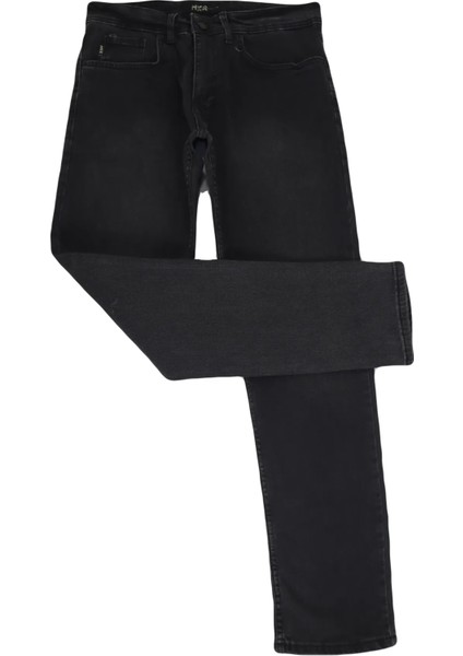 Fistan Store Erkek Füme Yüksek Bel Rahat Kesim Boru Paça Büyük Beden Jean Pantolon fiyatları