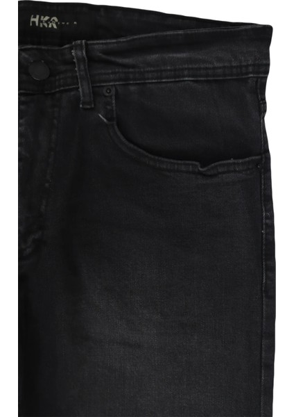 Fistan Store Erkek Füme Yüksek Bel Rahat Kesim Boru Paça Büyük Beden Jean Pantolon modelleri