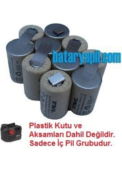B1214G 12V Matkap Batarya Için 1500MAH Pil Değişim Grubu