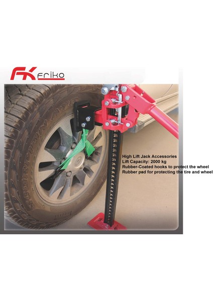 Frıko Offroad Krıko 48 1 Kriko Kolu Tutucusu 1 Kriko Tabanı 1 Tek Parça Lastik Itici Dahil Olmak