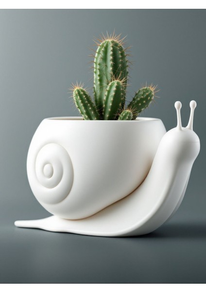 Salyangoz Kaktüs Saksı Home Dekor fiyatları