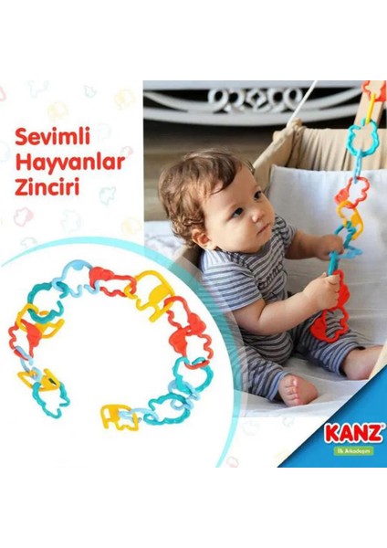 Kanz Sevimli Hayvanlar Zinciri 16 Parça