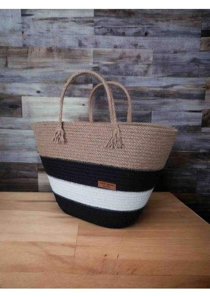 Hasır Midi Boy Çanta Omuz Çantası Plaj Çantası Günlük Çanta El Çantası Kol Çantası Handmade fırsatları