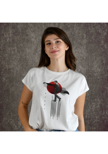 Walking Kadın Baskılı T-Shirt fiyatları