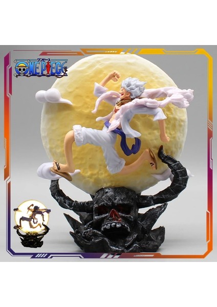 Luffy Gear 5 Güneş Tanrısı Nika Figür Işıklı 16CM