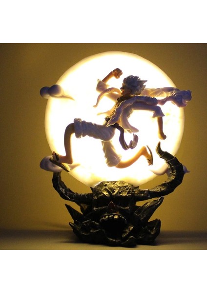 Luffy Gear 5 Güneş Tanrısı Nika Figür Işıklı 16CM modelleri