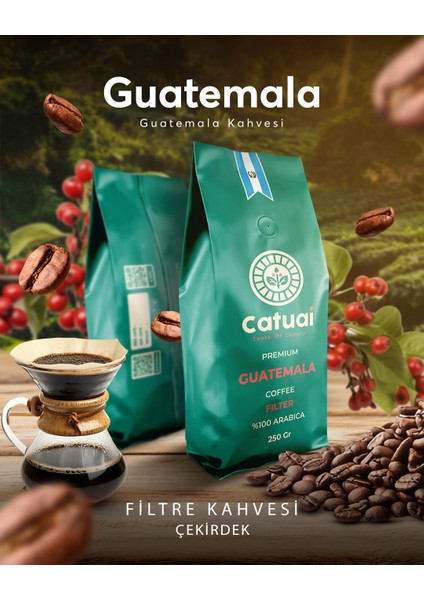 Premium Guatemala Çekirdek Filtre Kahve 250 Gram fiyatları