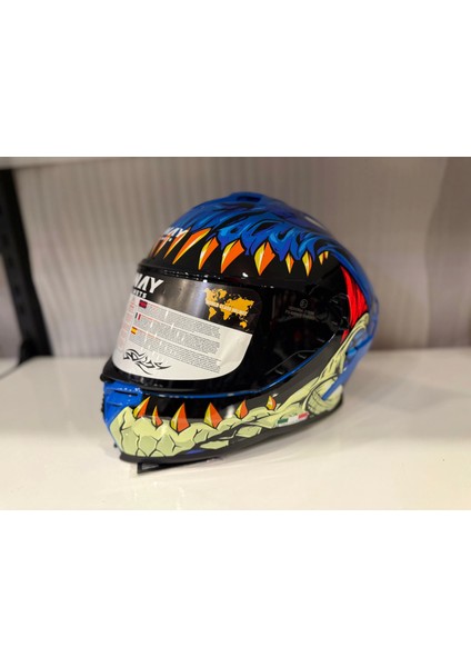 Kask Sway Sw 867 Storm Blue Full Face