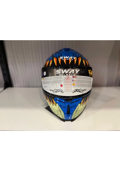 Kask Sway Sw 867 Storm Blue Full Face fırsatları