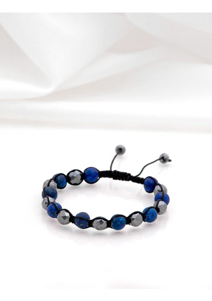 Erkek Lacivert Taş Bileklik 50318517-200