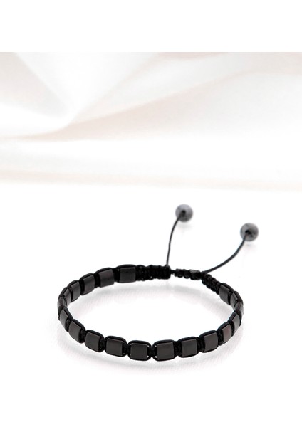 Erkek Siyah Metal Bileklik 50318548-001