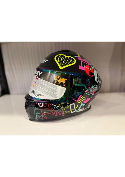 Kask Sway Sw 867 Peri Colorful Full Face