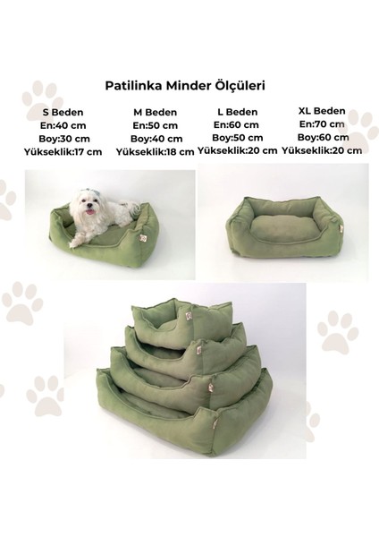 Kedi Köpek Minderi – Yeşil Yumuşak Minder – Yatak modelleri