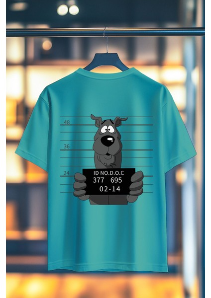 Scooby Prison Break %100 Pamuk Premium Kalite Sırt Baskılı T-Shirt