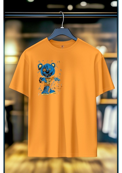 Cheerful Clown %100 Pamuk Premium Kalite Sırt Baskılı T-Shirt fiyatları