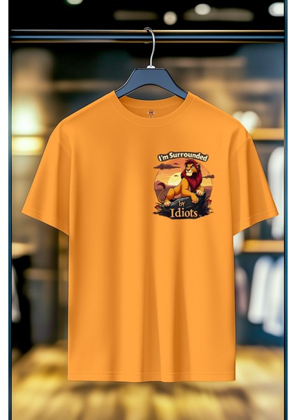 I Am Surrounded %100 Pamuk Premium Kalite Unisex T-Shirt