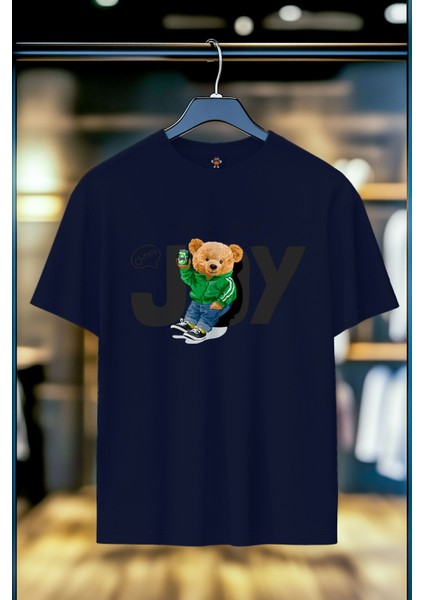 Lean Into Joy %100 Pamuk Premium Kalite Unisex T-Shirt
