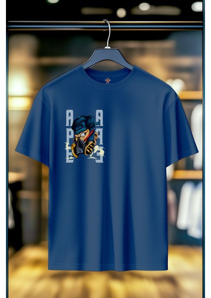 Ape %100 Pamuk Premium Kalite Sırt Baskılı T-Shirt fiyatları