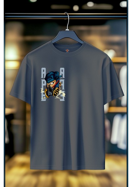 Ape %100 Pamuk Premium Kalite Sırt Baskılı T-Shirt fiyatları