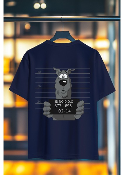 Scooby Prison Break %100 Pamuk Premium Kalite Sırt Baskılı T-Shirt