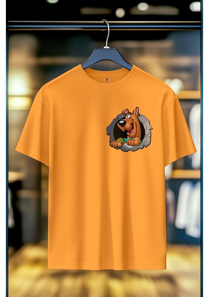 Scooby Prison Break %100 Pamuk Premium Kalite Sırt Baskılı T-Shirt fiyatları