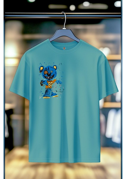 Cheerful Clown %100 Pamuk Premium Kalite Sırt Baskılı T-Shirt fiyatları