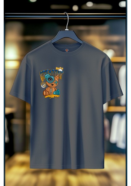 Smile Creative %100 Pamuk Premium Kalite Sırt Baskılı T-Shirt fiyatları