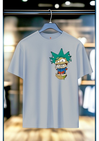 Rick And Morty %100 Pamuk Premium Kalite Sırt Baskılı T-Shirt