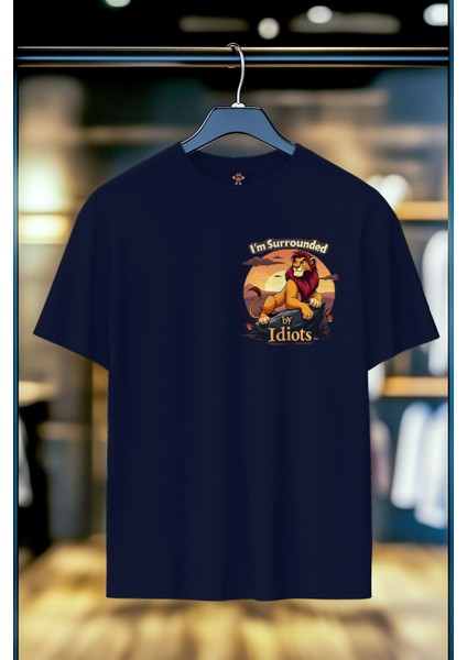 I Am Surrounded %100 Pamuk Premium Kalite Unisex T-Shirt