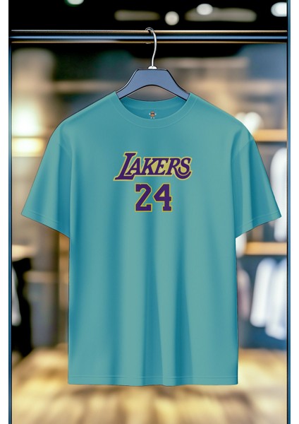 Kobe 24 %100 Pamuk Premium Kalite Sırt Baskılı T-Shirt