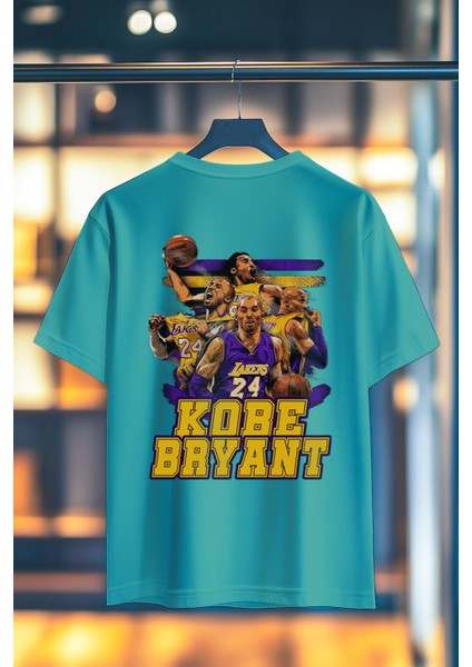Kobe 24 %100 Pamuk Premium Kalite Sırt Baskılı T-Shirt fiyatları