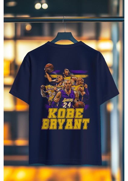 Kobe 24 %100 Pamuk Premium Kalite Sırt Baskılı T-Shirt fiyatları