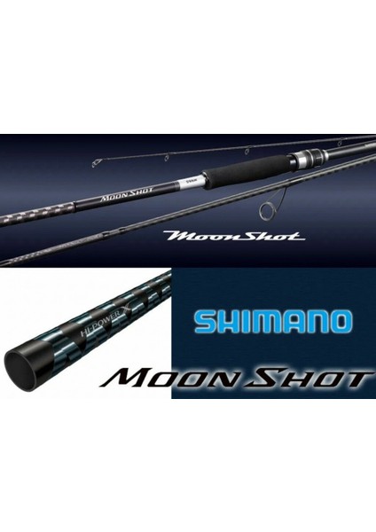 Kamış Moonshot Spinning Inshore 2,90M 9'6" Plug 8-42G Jig 50G