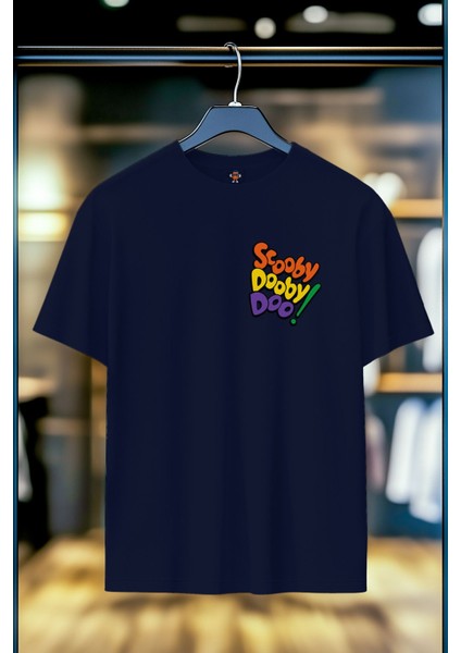 Scooby Doo Sırt Baskılı %100 Pamuk Yetişkin Premium T-Shirt fiyatları