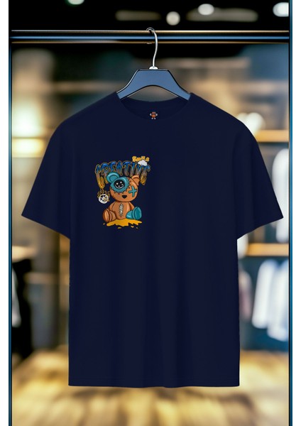 Smile Creative %100 Pamuk Premium Kalite Sırt Baskılı T-Shirt fiyatları