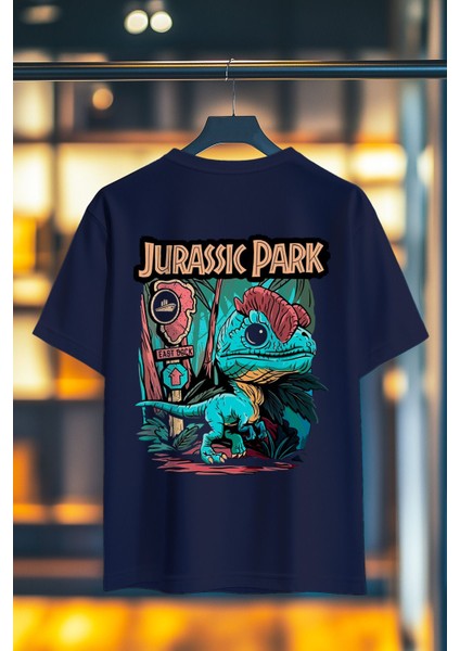Jurassic Park Lost World Sırt Baskılı %100 Pamuk Premium T-Shirt