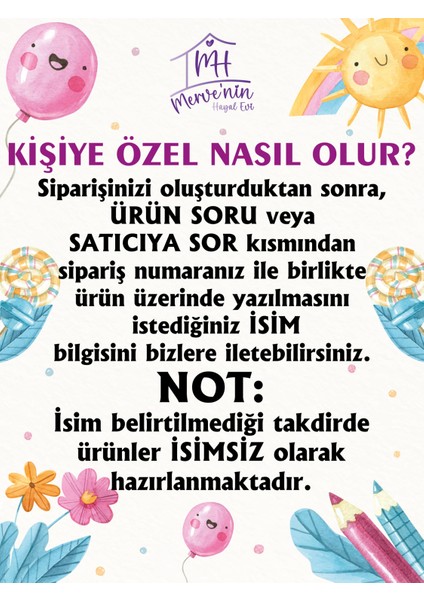 Kişiye Özel 10 Yıllık Kaza Namazı Defteri Çiçekli
