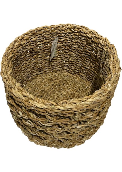 Yuvarlak Hasır Çok Amaçlı Düzenleyici Sepet 24X24X16 cm 14009 fiyatları