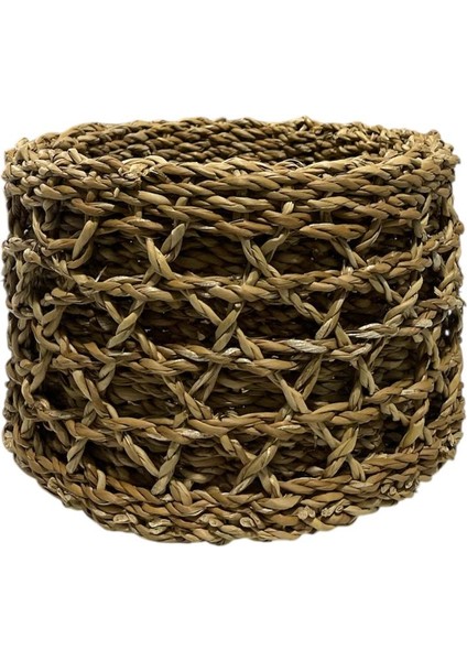 Yuvarlak Hasır Çok Amaçlı Düzenleyici Sepet 17X17X13 cm 14009 fiyatları