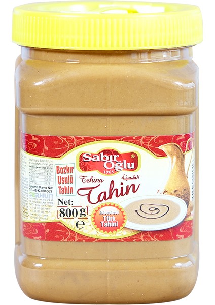 Bozkır Tahini Net 800 gr